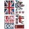 Redesign With Prima Decor Transfers - London Love - total sheet size 24"x 35" , cut into 2 sheets 655350656485